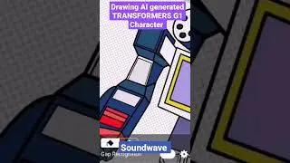 Drawing AI generated TRANSFORMERS G1 Character
