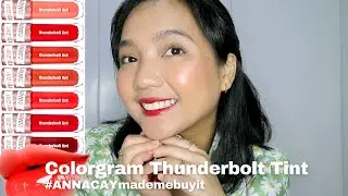 Colorgram Thunderbolt Tint Lacquer Swatch and Review