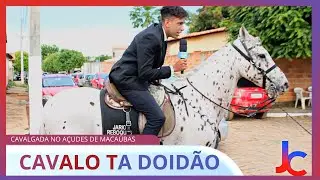 PULEI NO CAVALO NA CAVALGADA DO AÇUDES - macaúbas Bahia  - reportagem...
