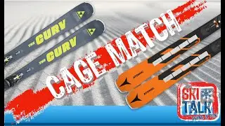 2025 Cagematch Atomic Redster Q9.8 vs Fischer Curv GT85 with SkiTalk.com
