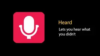 Heard iPhone app review