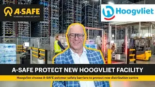 Hoogvliet choose A-SAFE polymer safety barriers to protect new distribution centre
