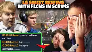 How LG Sweet & Boys BEEFING With Falcons Back To Back in Three Games in EWS International Scrims
