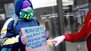 This HOMELESS Cries For His MOM