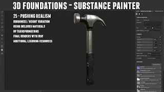3D Foundations - Introduction to Substance Painter 25