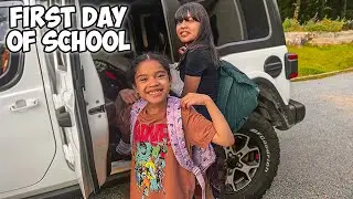 OUR FIRST DAY BACK TO SCHOOL AFTER A CRAZY SUMMER