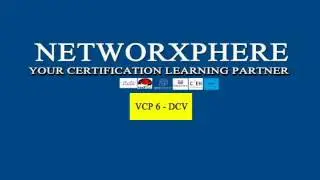 NETWORXPHERE VMWARE CERTIFIED PROFESSIONAL (VCP6-DCV) CERTIFICATION TRAINING PROGRAM INTRO