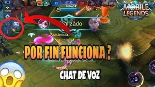 ¿ES POSIBLE JUGAR Con El CHAT De VOZ ?  | Mobile Legends [VALIX] .