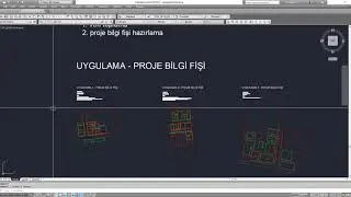 Mimari Proje Geliştirme Sırasında Bilgi Fişi Nasıl Hazırlanır?