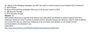 Amazon AWS Certification Question and Answer  2019 Practice Test AWS Solutions Architect Associate 1