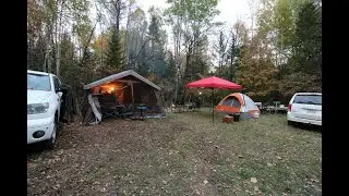 Grandpa and Zach's Camp. Duck Camp 2021. A prelude to the upcoming  DUCK CAMP  