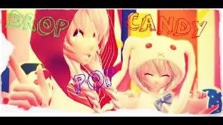 [MMD] Hatsune Miku x Megurine Luka ft. reol x GigaP - Drop Pop Candy
