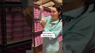 Pack a Slime Order with me!