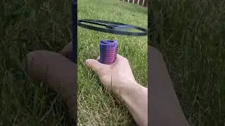 Torsion Coil Propeller Launch Spring (Super Slow-Mo) #3dprinting