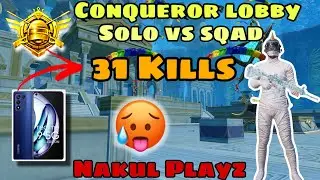 31 kills 🔥 NONSTOP RUSH GAMEPLAY 🔥 SOLO VS SQUAD | BGMI INDIA 🔥