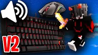 (MECHVIBES) Keyboard + Mouse Sounds ASMR | Bedwars V2 | BlocksMC