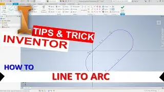 Inventor How To Line To Arc