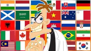 Dr. Heinz Doofenshmirtz in 70 Languages Meme