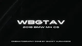 WBGTAV BMW M4 CS