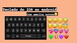 teclado do IOS no android