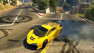Lamborghini Drift Driving | Grand Theft Auto V | GTA 5 Gameplay | Hannu Games