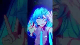 I made a cringe Miku MMD bc i can [Miku Miku BEAM]