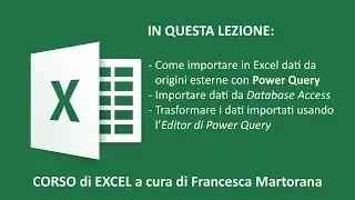 EXCEL tutorial 17: Importing data from an Access database with Power Query