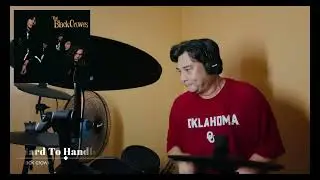 Black Crowes - Hard to Handle (drum playthrough)