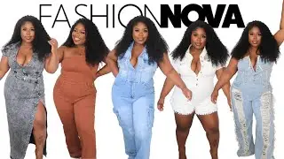 Denim on Denim 💙  | Fashion Nova Curve Try on Haul