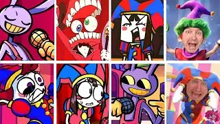 ALL The Amazing Digital Circus FNF Mods in real life (Complete Series + Secret Ending)🎤