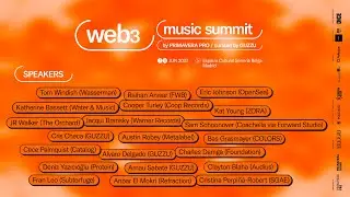 Web3 Music Summit | Organized by Primavera Pro & curated by GUZZU