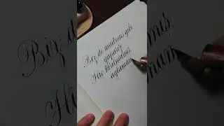 Copperplate Kaligrafi | Oğuz Atay - “Biz de unutmuş gibi yaparız. Hiç kırılmamış, ağlamamış gibi”