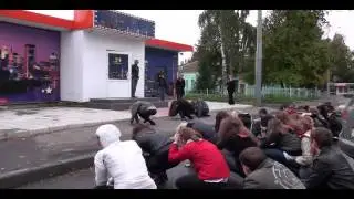 Зомби флешмоб  в г. Орле 02.10.2011
