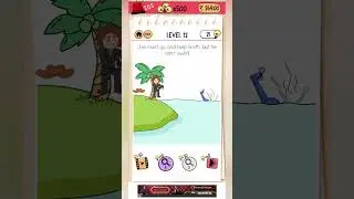 Joe must go and help Smith, but he can’t swim - Level 12 - Smith and Joe Part 1 - Brain Test 2