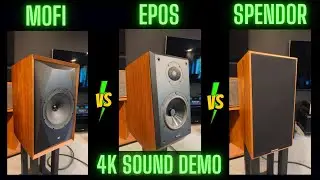 Ultimate Showdown: Mofi, Epos, And Spendor Bookshelf Speakers Sound Test!