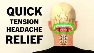 Tension Headache Exercises. Stress Headache Relief in 4 Minutes.