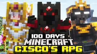 I Survived 100 Days as a CLERIC in Minecraft