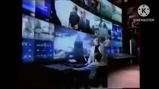 Заставка, часы и начало программы 