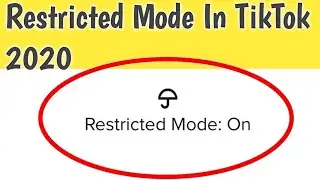 How to Enable Restricted Mode on Tiktok||Turn Off Tik Tok Restricted Mode |