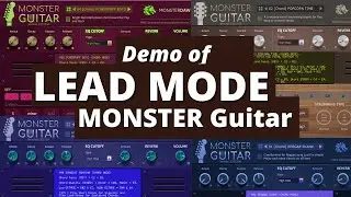 Demo of LEAD MODE of MONSTER Guitar