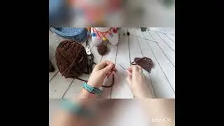 Амигуруми. Мк лама крючком. Часть 3.
