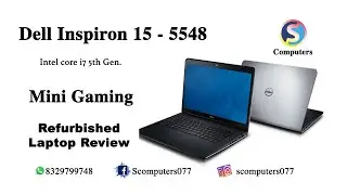 Refurbished Mini Gaming Dell Inspiron Laptop Reviews In Marathi