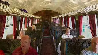 Sunday Dinner On The Mendip Belle.