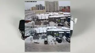 WiFi Камера видеонаблюдения 2Мп Ps-Link PS-WPG20 / 2 объектива / LED / поворотная