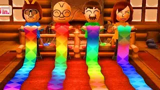 Wii Party U Minigames Dojo Domination CaptFalcon Gameplay ( Master Difficulty )