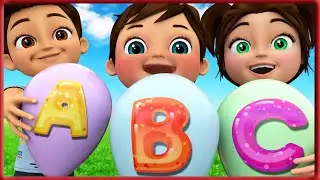 🔴 ABC Song - Learn ABC Alphabet for Children - Nursery Rhymes & Kids Songs | Banana Cartoon