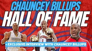 CHAUNCEY BILLUPS TO THE NBA HALL OF FAME - Exclusive Interview + Portland Trail Blazers Presser