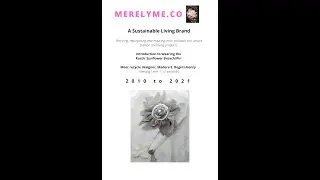 MerelyMe.Co Introduces The Versatile Rustic Flower Broach/ Pin