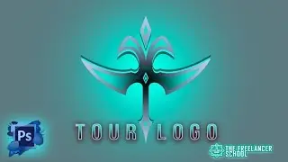 Shiny 3D Logo Design Without Rendering - Photoshop CC Tutorial