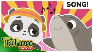 Miranda the Panda and Mark the Shark | Panda and Shark Kids Songs | Toon Bops